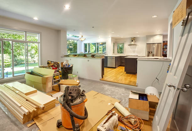 Professional Kitchen Flooring technician working in Alexandria, VA